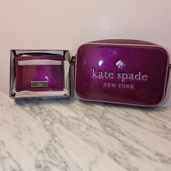 kate spade Handbags - Kate Spade New York Camera Bag and Matching Card Case